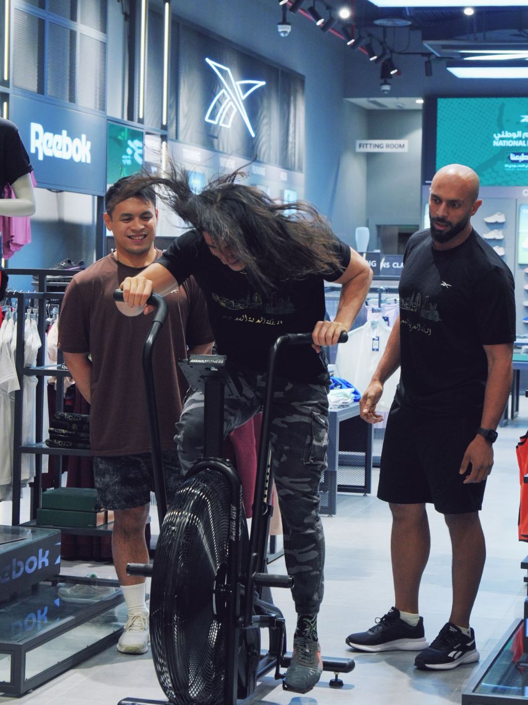Reebok, in-store activation